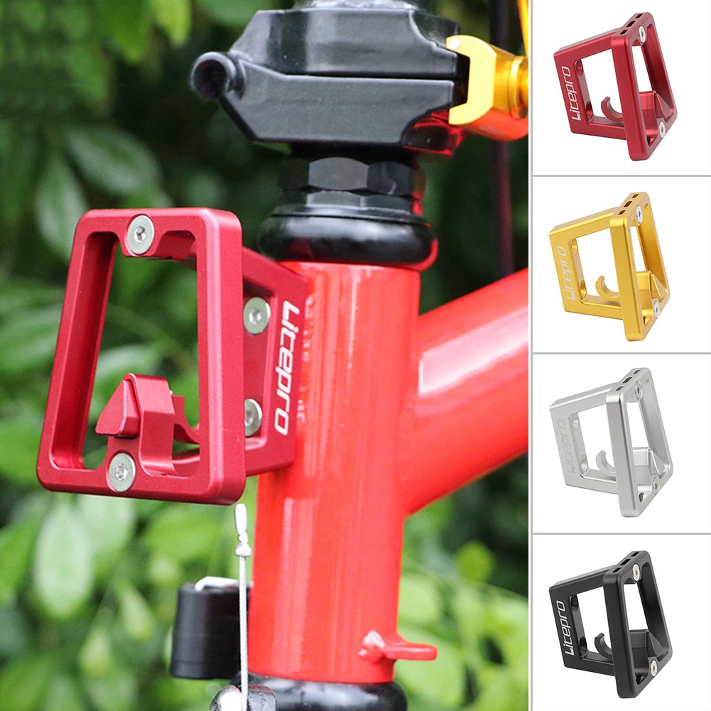 Aluminum Alloy Folding Bike Front Carrier Block Bracket Holder for Brompton New