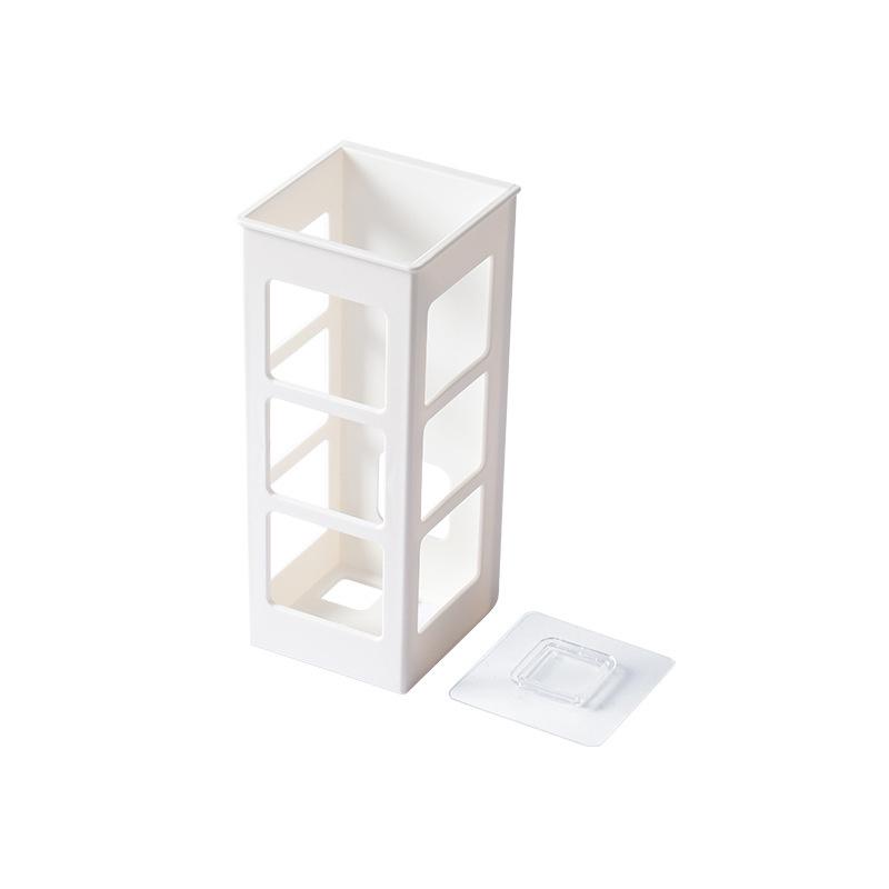 

Wall Mounted Hair Dryer Holder Punch-Free Hair Tools Hanging Rack ABS Shelf Bathroom Organizer Storage Rack Straightener Stand белый