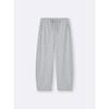 Gu By Uniqlo Sweat Barrel Ankle Pants  Standard Length 64.0 To 68.0 Cm 