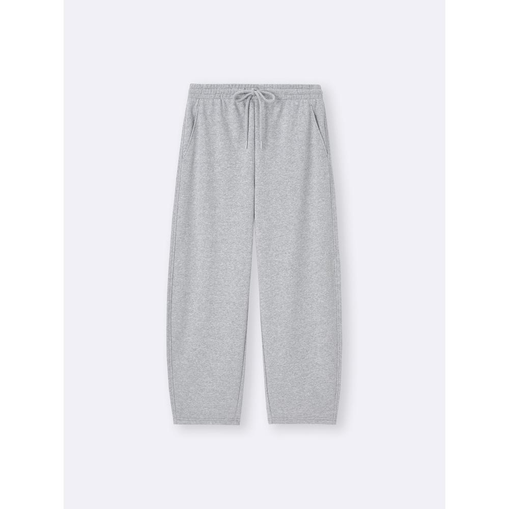 Gu By Uniqlo Sweat Barrel Ankle Pants  Standard Length 64.0 To 68.0 Cm 