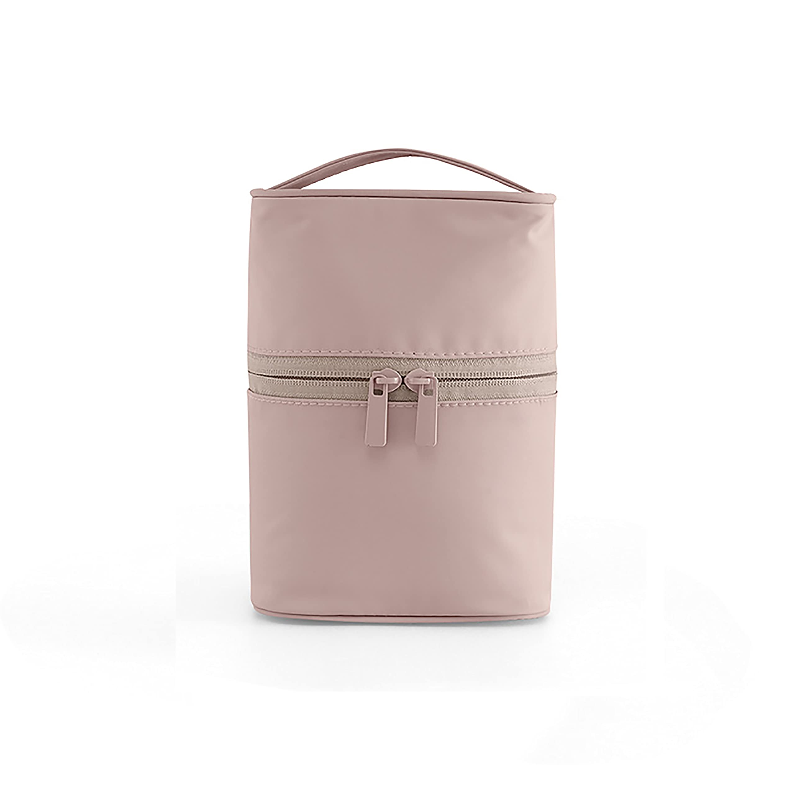 

BRMM Сумка-колонна MIA Makeup с большой кистью и стильная для косметички, Вместительная, Карман, Удобная для путешествий, Водонепроницаемая, Легкая,