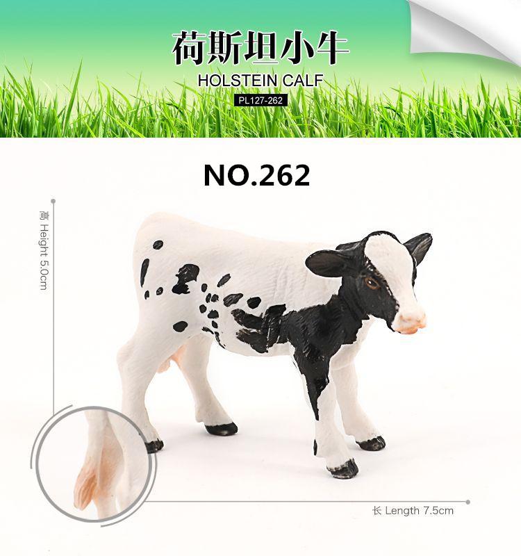 

High quality Action Figure Simulation Animals Model Realistic Design Cattle Cow Bull Home Decor Educational Toys For Kids Gift