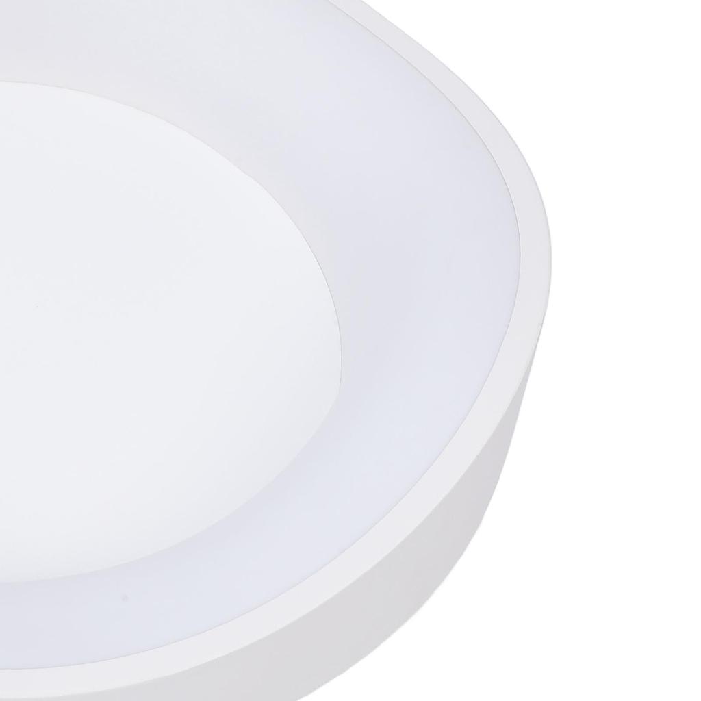 LED Ceiling Light 23.6 Inch 3000K to 6500K Stepless Dimmable Modern Flush Mount Ceiling Light Fixture with APP Remote Control for Bedroom