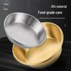 Anyi Gold Plated Stainless Steel Dipping Sauce Dishes