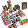Export Variety Magnetic Rubik'S Cube 3D Stereo Variety Infinite Rubik'S Cube Starry Sky Decompression 2-In-1 Rubik'S Cube Toy