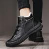 Luxury Outdoor Men's Boots Genuine Leather Casual Shoes Motorcycle Warm Winter Boots for Men Upscale Ankle Shoes High Quality85