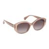 MaxMara Fashion Casual Oval Frame Sunglasses Unisex Sunglasses Pink MM0150K-57B
