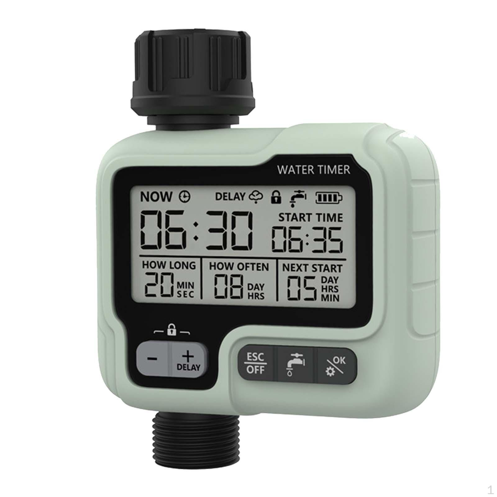 

Sprinkler Timer Compact Garden Lawn Hose Faucet for Home Watering