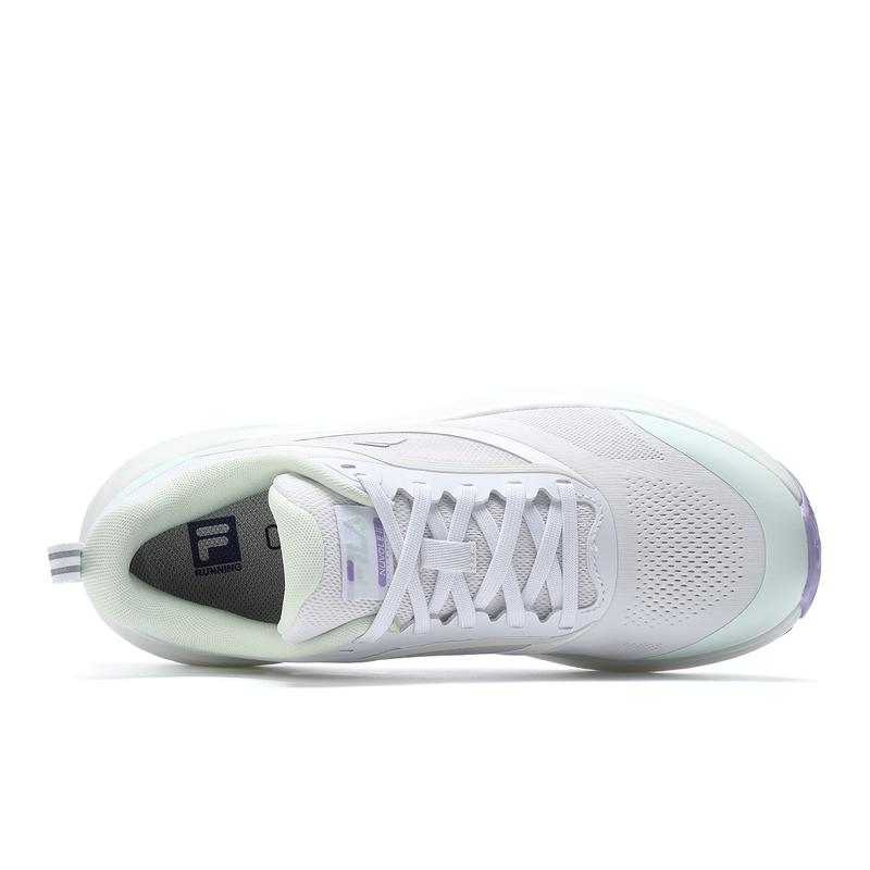Fila Nuvole 2 Solid Color Minimalist Versatile Low-Top Running Shoes Women Sneaker FILA-White A12W431112FWT