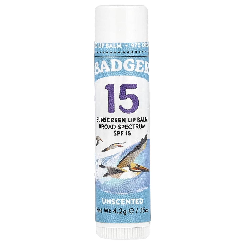 Sun Protection Lip Balm, Spf 15, Fragrance Free, 4.2G(0.15Oz)