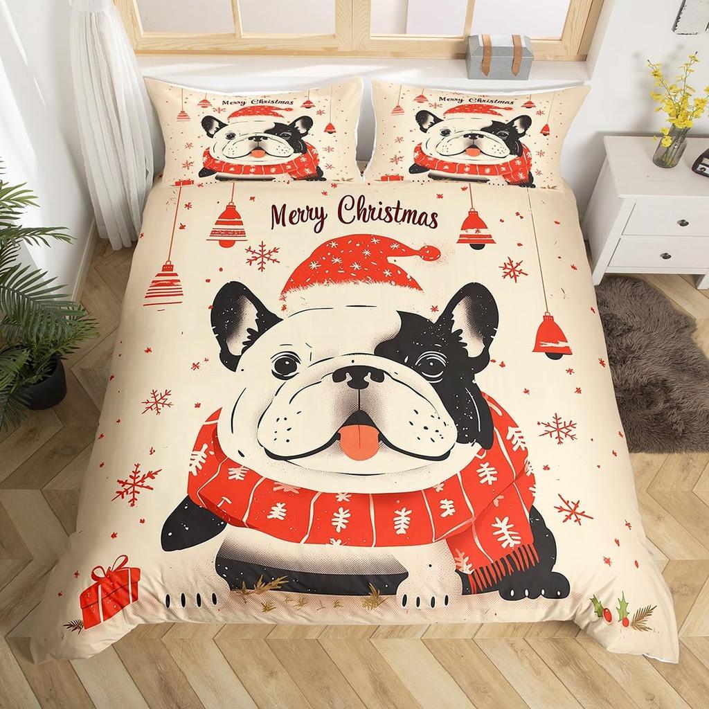 Comforter Merry Christmas King Size Cute Bedding Set For Kids Boys Girls Bohemian Room Decor Bedding Collection 3 Pcs