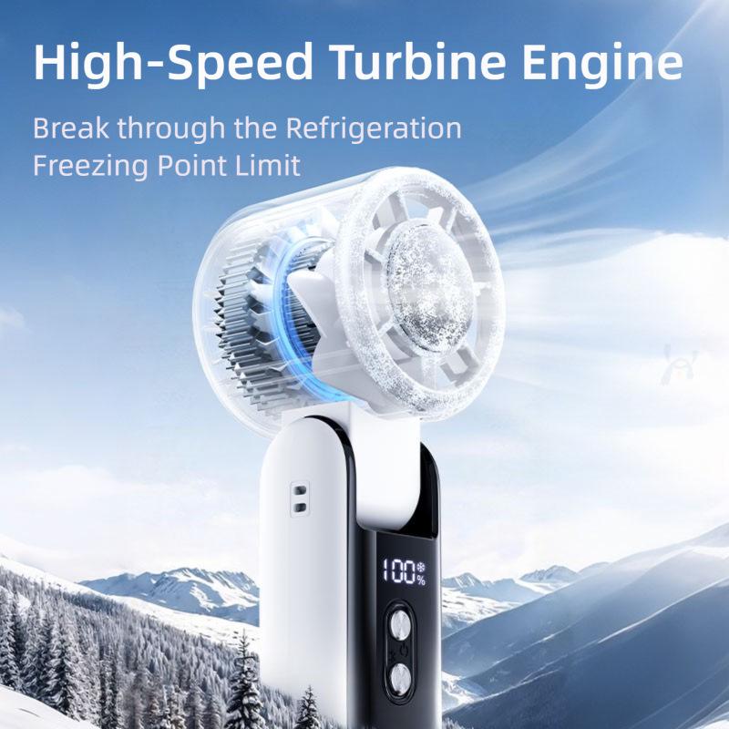 Adjustable Portable Handheld Mini Fan - Foldable Cross-Border Cooling Device for Outdoor Use