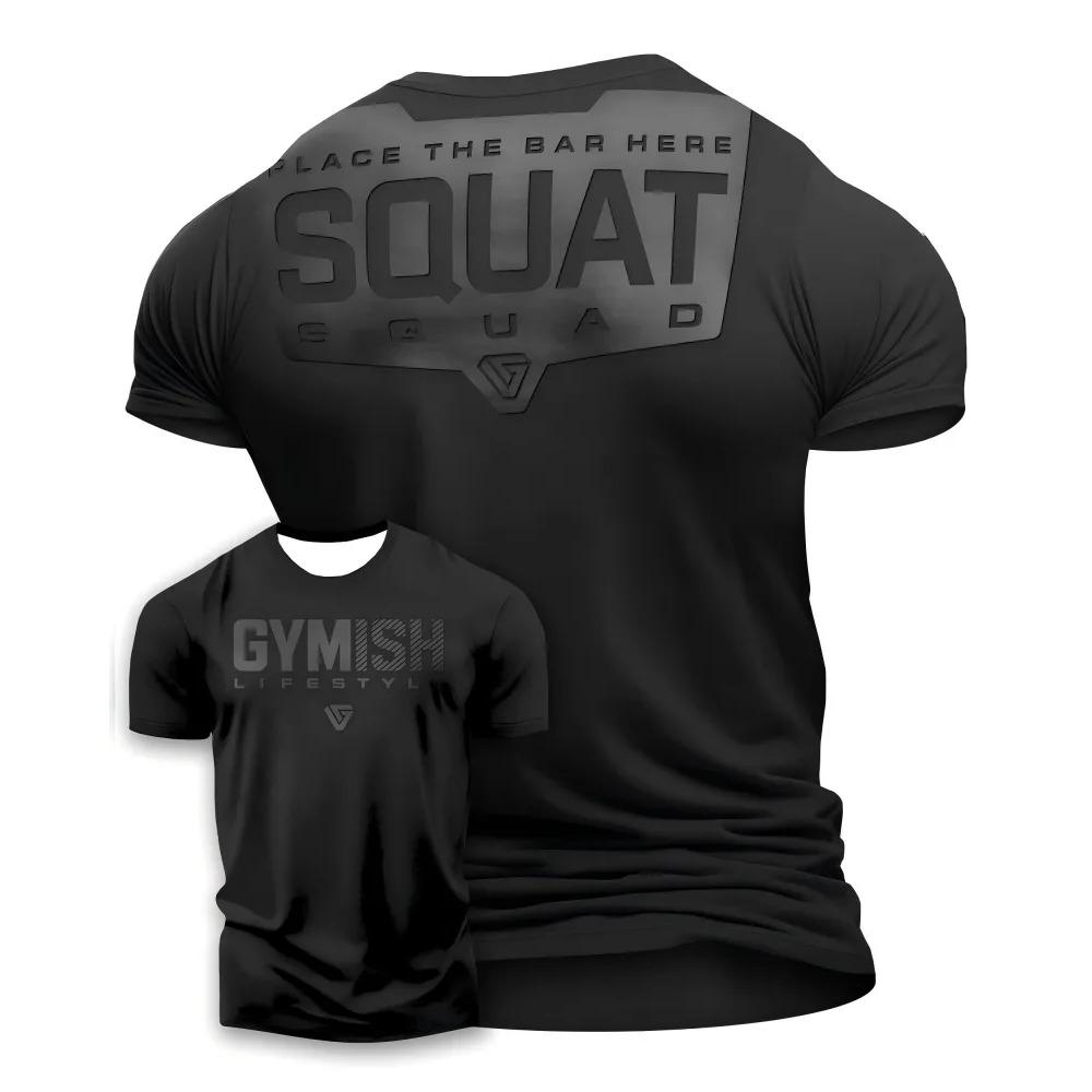 New 2026 Men's 3D Printed Sports Exercise T-shirt Fun Gym High Quality Men's Short Sleeve Muscle Men's Hardcore T-shirt
