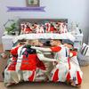 SK Slavia Praha Pattern Bedding Home Decoration Birthday Gift (1 * Duvet Cover + 2 * Pillowcase, Without Core)