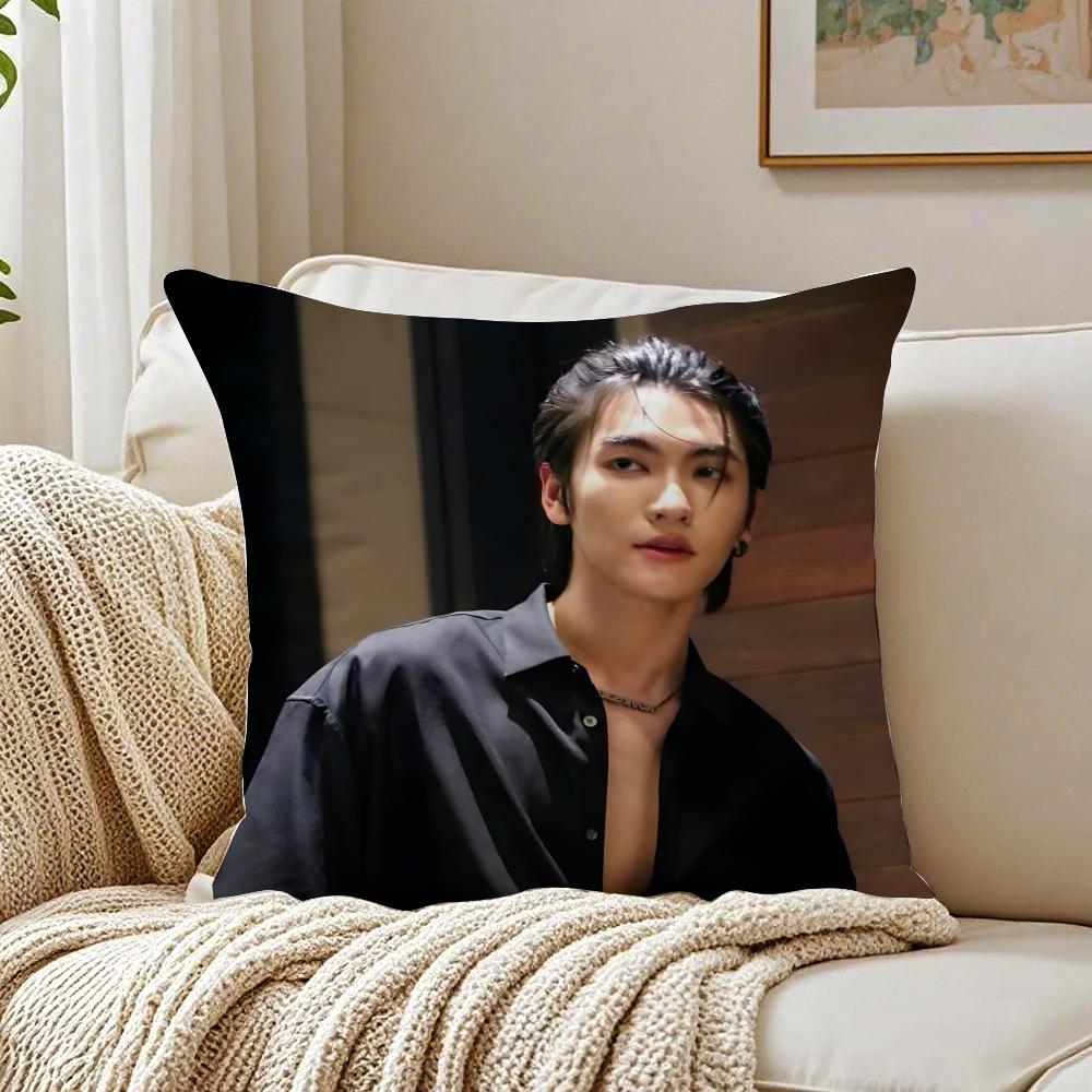 Thailändischer Schauspieler BBoss Chaikamon Sermsongwittaya Kissenbezug Kissenhülle Anti-Milben Wohnzimmer Sofa Dekor Kissen Zimmer