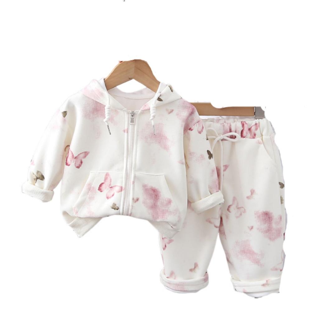 Kinder Freizeit Langarm Set, Bequeme Alltagsoutfits