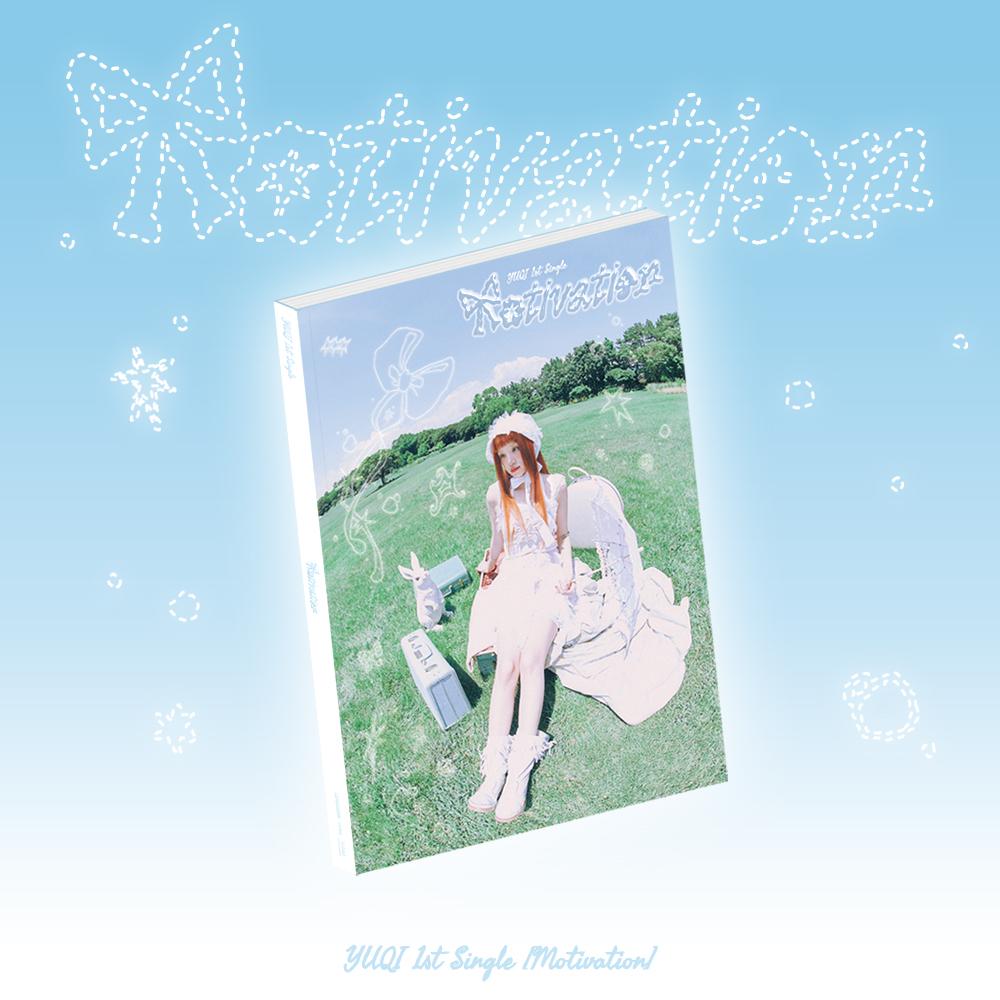 [Släpp 17/9] YUQI - 1:a singelalbum Motivation CD+Vikt poster