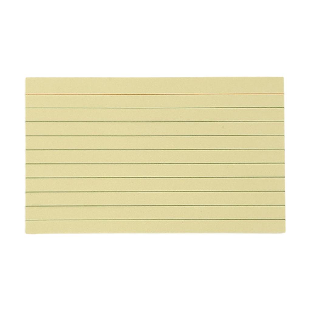 50 Sheets Colorful Note Paper 3x5Inch Wide Lined Study Card Note Card Pocket Notecards for Writing Noting Journaling