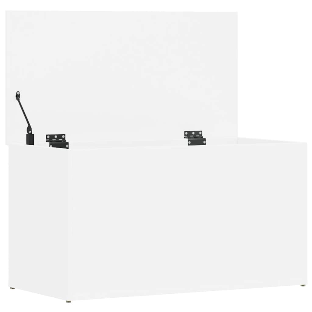Vidaxl Chest, White, 84X42X46 Cm, Wood-Based Material