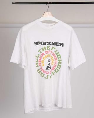 Vintage SPACEMEN 3 FOR ALL THE UP Weißes S-234XL Shirt ND228 Unisex T-Shirt