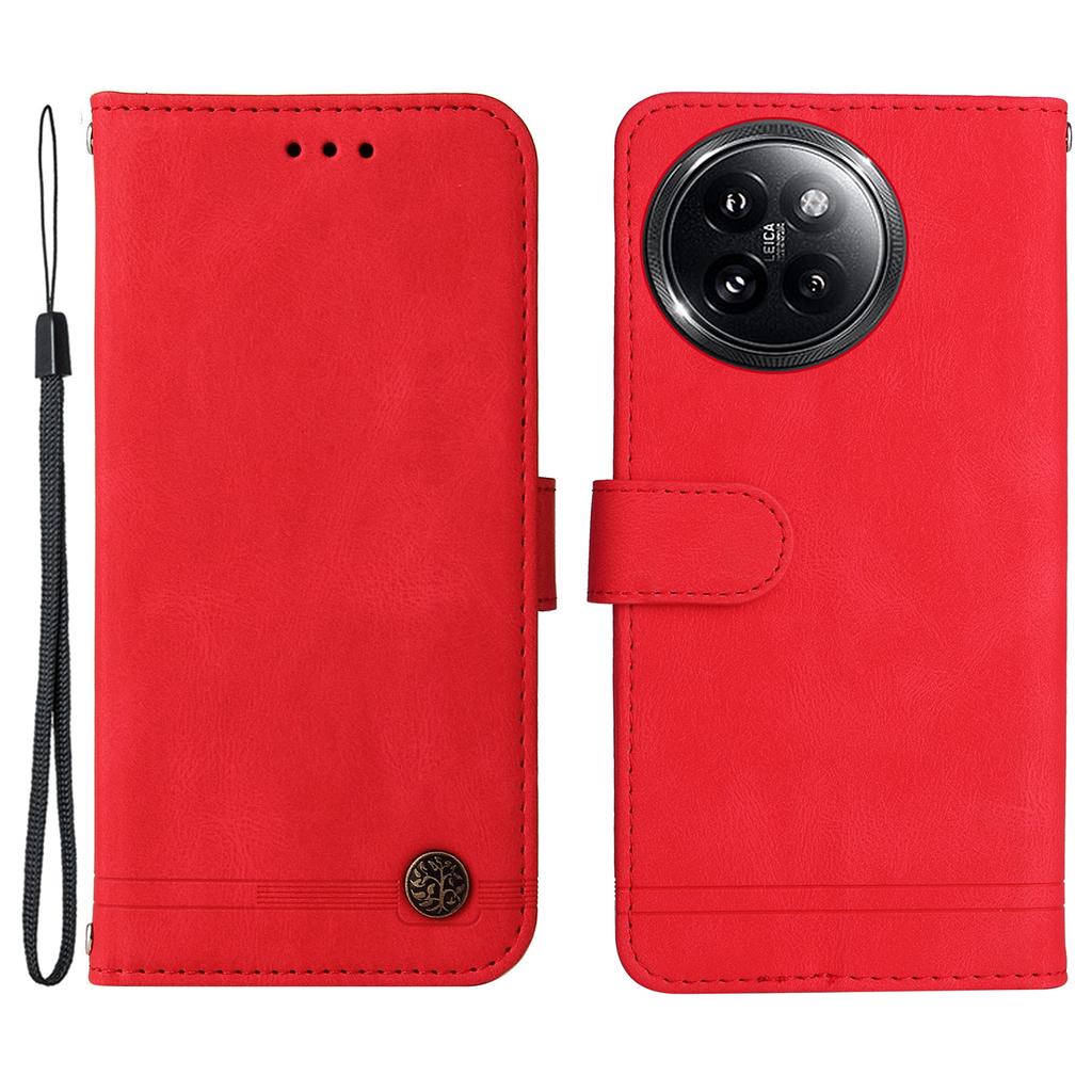 For Xiaomi Civi 4 Pro 5G/14 Civi 5G Leather Wallet Cases Skin Touch Phone Cover Stand with Strap