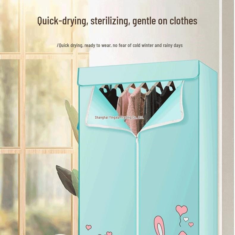 2025 Compact Quick-Dry Clothes Dryer for Home - Fast Air-Drying Machine for Garments