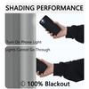 2pcs Modern 100% Blaclout Curtains with Rod Pocket, Window Curtains for Living Room, Bedroom, Kitchen, Bathroom, Home Decor
