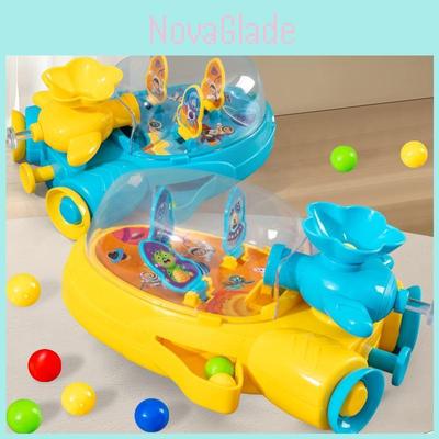 Raumschiff Flipperautomat Spielzeug für Kinder mit Konzentrationstraining und Eltern-Kind-Spiel