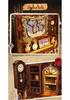 Handmade Retro 3D Stereoscopic Induction Light Book Holder Model