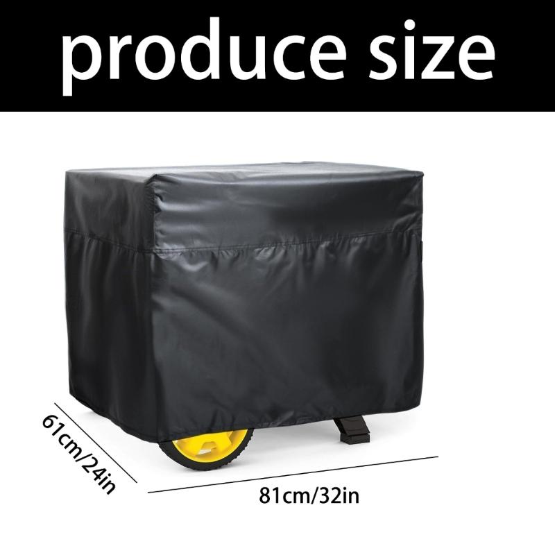 Oxford Cloth Generator Cover Tear Resistant Windproof Protective Shield Dust Cover For Outdoor Storage Easy to Use