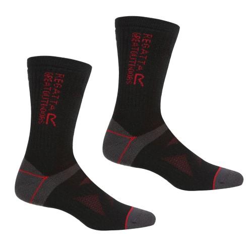 

Regatta Unisex Adult Wool Hiking Boot Socks (Pack of 2) 6 UK-8 UK