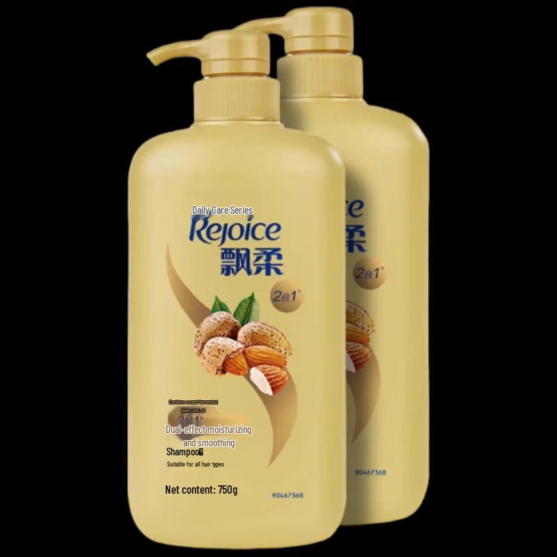 Rejoice Almond Dual-Effect Moisturizing Smooth Daily Care Shampoo