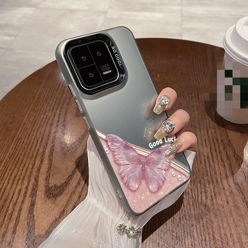 

Модный чехол-бабочка для iPhone 16 Pro Samsung A55 A35 S24 Xiaomi Redmi Note 13 Pro 14C Huawei Honor 200 противоударный чехол-бампер для телефона с защитой от царапин Samsung A54 5G