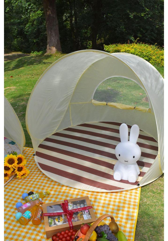 Portable Outdoor Tent for Kids: Spacious, Sun-Proof, Ideal for Camping, Picnics, and Play.