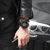 T-winner Men's Fashion Casual Hollow Mechanical Movement Automatic Mechanical Watch