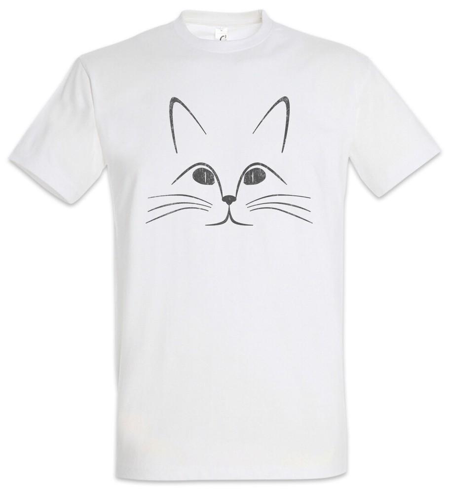 Cat Face Mens T-Shirt Cats Cats Cat Addicted Lover Kitty Kitten Lovers