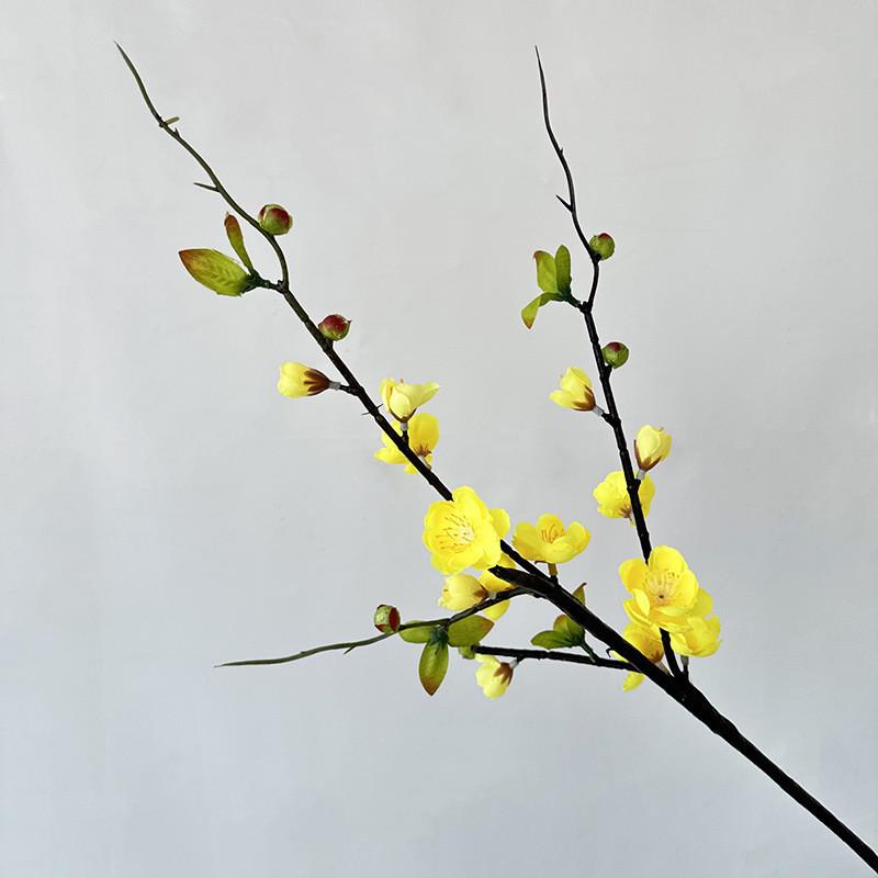 Flower Peach Artificial Blossom Wedding Hotel Restaurant Decoration Desktop