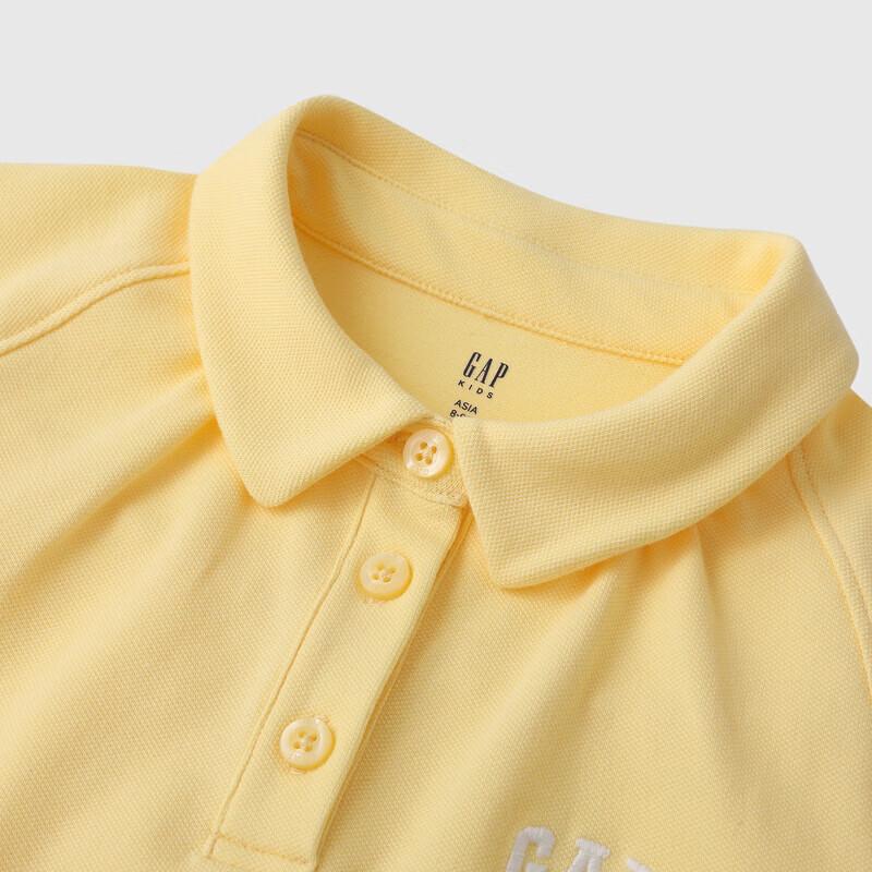 Gap Girls' Logo Embroidered Short-Sleeve Polo Shirt