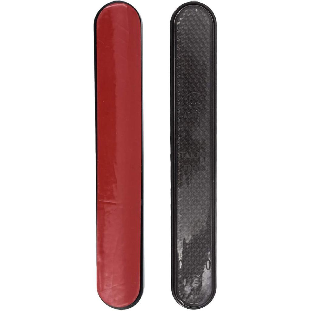 Motorrad Gabelunterteile Reflektor Schieber Satteltasche Reflektorabdeckung Passend für Harley Touring Dyna Softail Sportster XL 883 1200 Grau