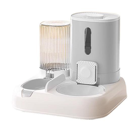Automatic Pet Feeder 2-in-1 Pet Food Feeder And Water Dispenser Large Capacity Cat Feeding Station for Small Medium Cats Dogs