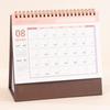Portable 2027 Desktop Desk Calendar Standing Flip Calendar Academic Planner  Office Supply