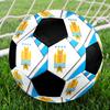 SIZE 5 Uruguayan Football Association Soccer Ball Colorful All Ages Machine Stitched PVC Competition Ready Durable High-Bounce