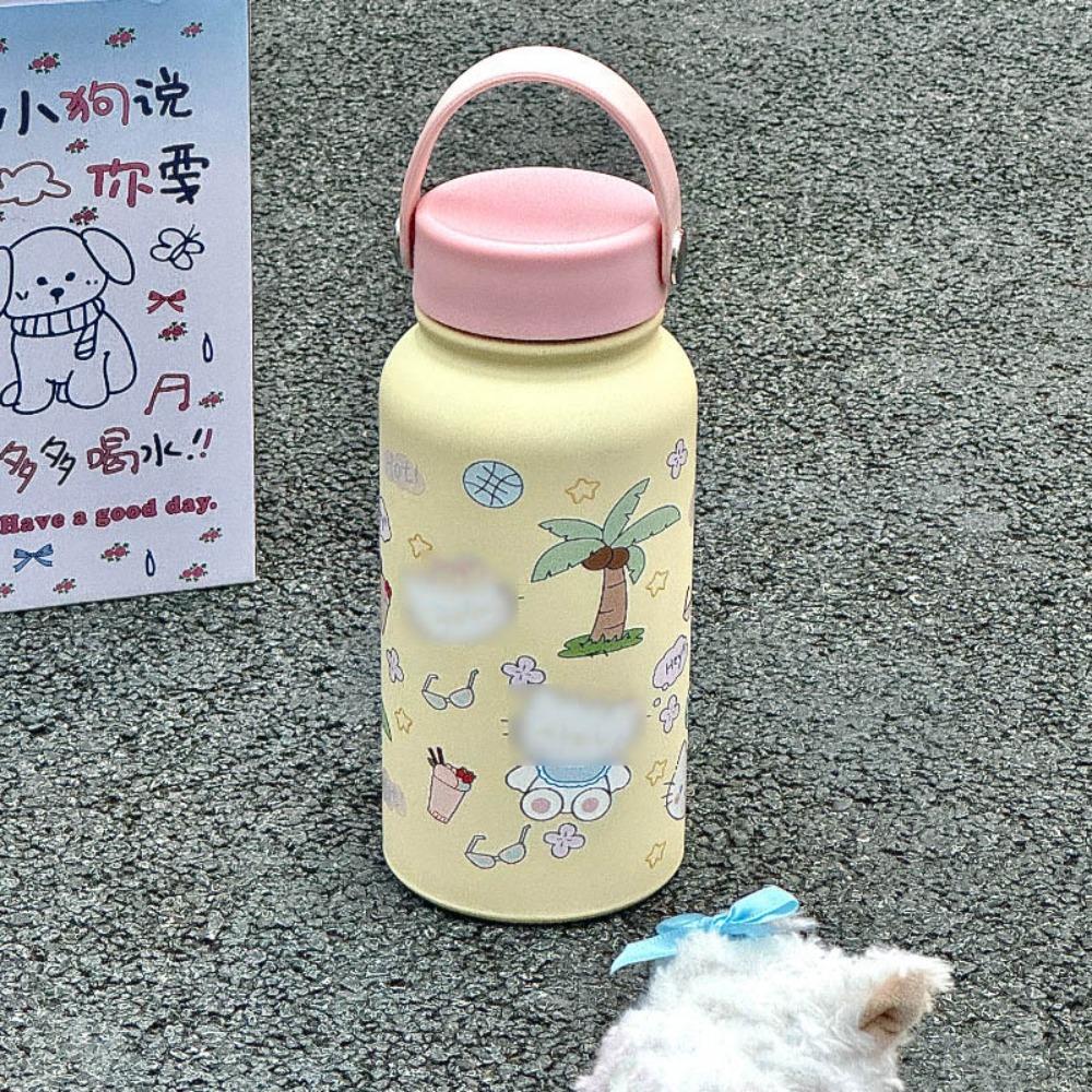 900ml Vakuový hrnek Kreslený pes Čajový hrnek Nový Izolovaný hrnek Narozeninový dárek