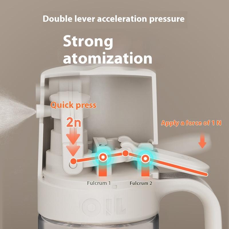 Sticlă spray pentru ulei Bucătărie casnică sticlă Spray ulei Sticlă spray pentru ulei Rezervor de ulei etanș Friteuză cu aer Sticlă spray pentru ulei