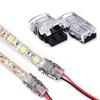 1PC 2Pin/4Pin/5Pin Waterproof IP65 SMD 5050 5630 LED Tape Light Connection Conductor LED Strip To Wire Connector 8mm/10mm/12mm