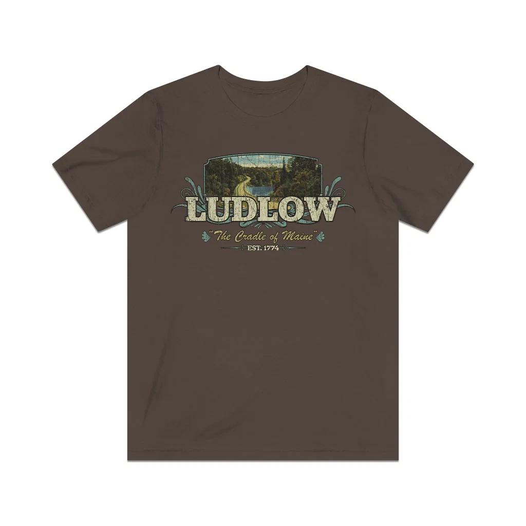 

Ludlow The Cradle of Maine 1774 Vintage Men s T shirt XL