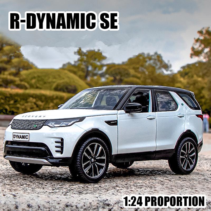 1/24 Land Rover Discovery Evoque R-Dynamic SE SUV Alloy Car Model Diecast Metal Toy Vehicles Car Model Sound and Light Collection Kids Gift
