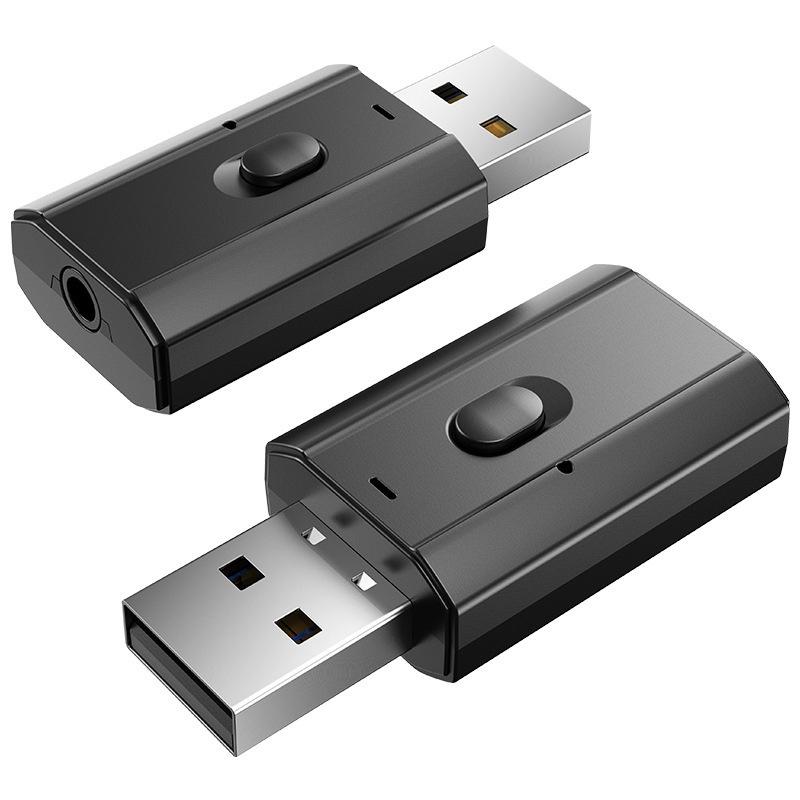 T7-5 4-in-1 Bluetooth 5.0 USB Bluetooth Receiver Transmitter Bluetooth Adapter
