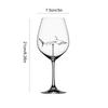 300ml Goblet Glass Mug Shark Wine Glass Goblets for Cold Drink Champagne Goblet Cocktail Glasses