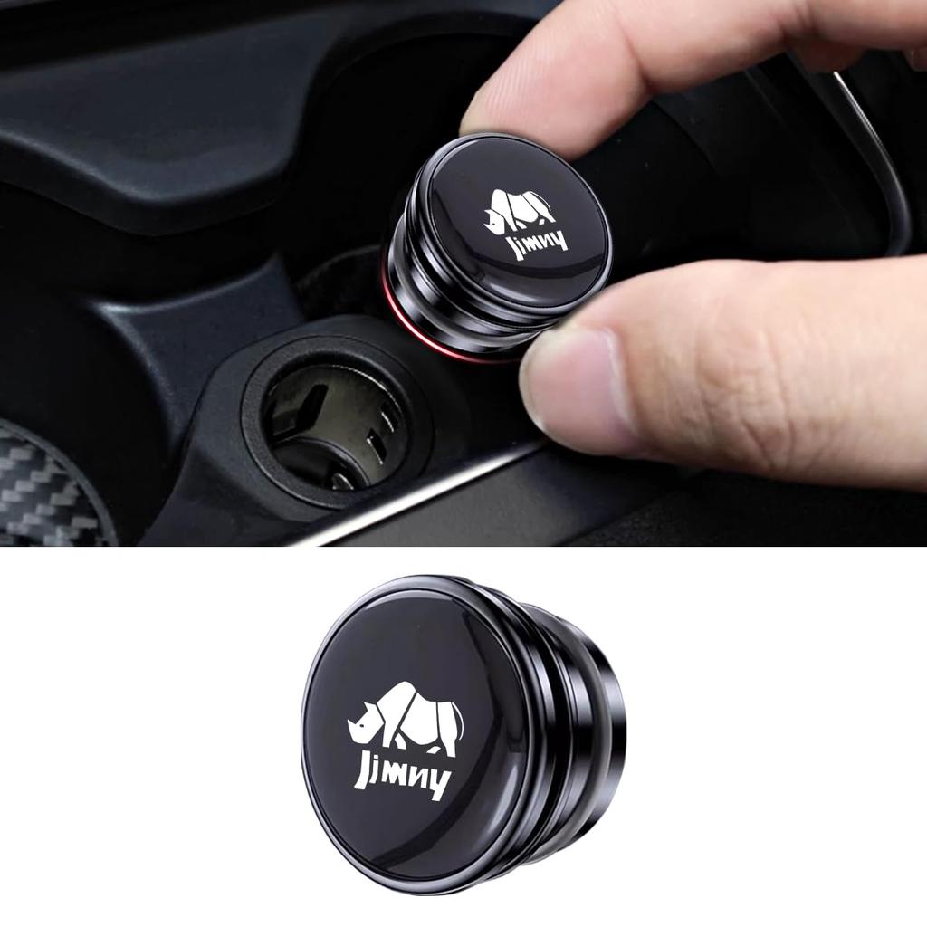 Cigarette Lighter Socket Car Lighter Plug Car Waterproof and Dustproof Car Jimny jb64 jb23 Sierra Custom Interior Exclusive Logo Stylish and